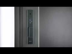 S555 Rechargeable Battery Face Door Lock Tuya App With Video Intercom