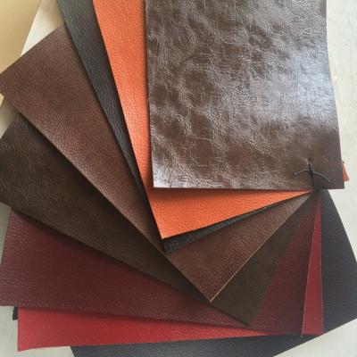 China Recycled Real Full Grain Cow Leather Fabric Abrasion Resistant More Than 50000 Times for sale