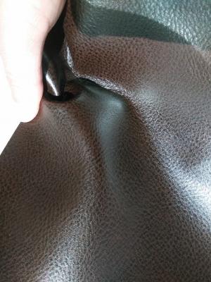 China Furniture Perforated Suede Fabric Durable Full Grain Cow Leather for sale