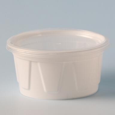 China 300 ml ronde plastic voedselcontainer Multi-purpose voedselopslag lekvrije vriezer kluis Te koop