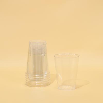 China Food Grade Transparent FDA / 150 ml Xiamen FOB Port Injection PS Plastic Cups SGS Certified Te koop