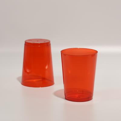 Cina Coppe monouso di plastica resistenti PS Coppe di plastica per succo 10oz Coppe monouso di plastica in festa o caffè in vendita