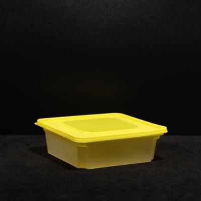 China Leakproof wegwerp PP lunchbox Fruit Packaging Box / Fast Food lunchbox voor hotdog Te koop