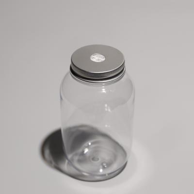 China 500 ml lekbestendige plastic flessen met veilig afdicht en brede monden voor Boba thee Te koop