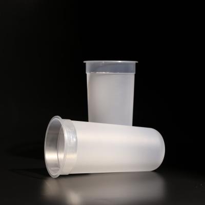 China Customizable Disposable 500ml/700ml Disposable Beverage Cups with Lids For Boba Tea for sale