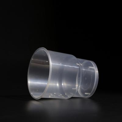 China Customizable Disposable Plastic PP Cup BPA Free 400ml For Boba Tea Coffee or Juice for sale