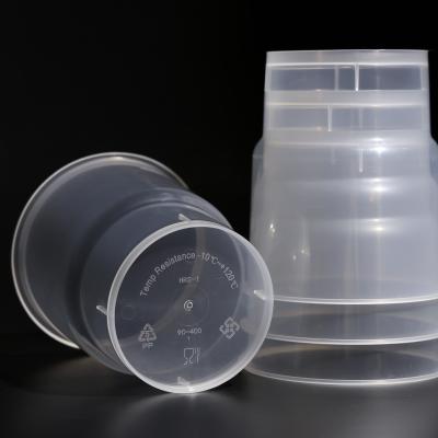 China 400ml Disposable Plastic PP Cup Dishwasher Safe For Coffee Juice Boba Tea for sale