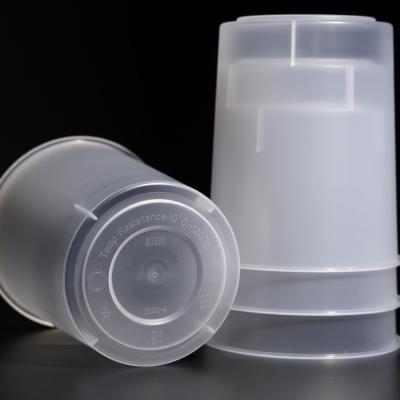 China Eco Friendly Round Clear Plastic PP Cup 700ml Disposable FDA Certified for sale