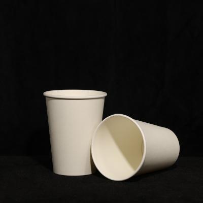 China Single Wall Disposable Paper Cup High Durability With Customized Logo for sale