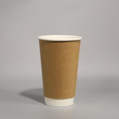 China Leakproof Disposable Paper Cup Single Double Wall Round Custom Printed Paper Cups for sale