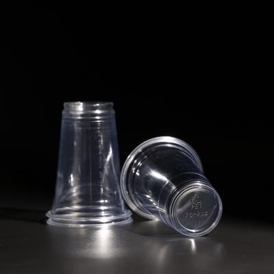 China Customized Plastic Disposable Cup BPA Free PET Disposable Cold Coffee Cups for sale