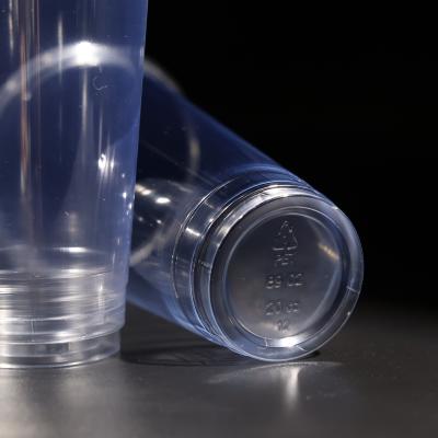 China BPA Free Insulated Disposable Plastic Cold Drink Cups with Dome/Flat Lid for sale