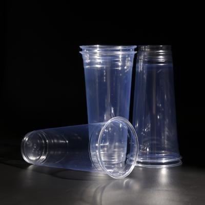 China Leekproof Stackable Clear Disposable PET Cup voor koude dranken,koude sap Te koop