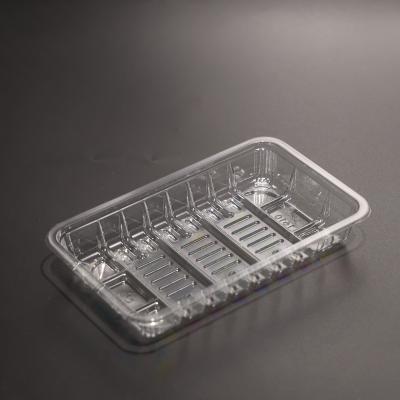 China High Quality Plastic Food Plate For Meat Takeaway Packing Tray for sale