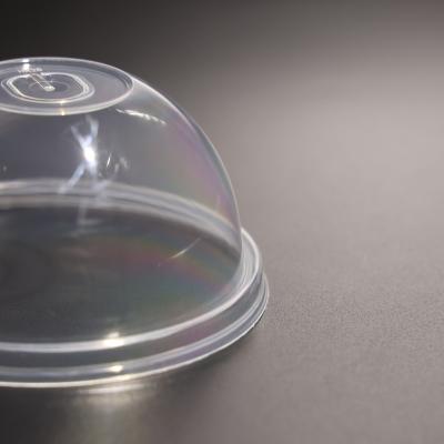 China Crystal Clear Anti Spill Plastic Cup Lid for sale