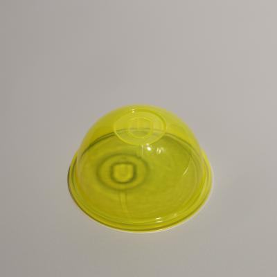 China 90mm Clear PP Plastic Disposable Cup Lid with Customizable Color for sale