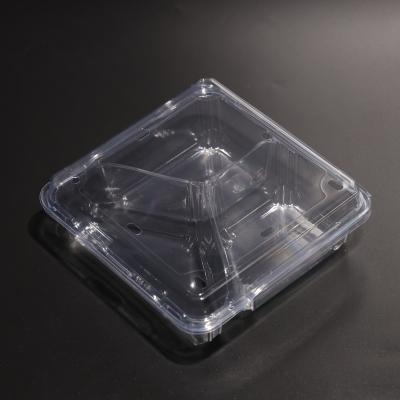 China Square Plastic Food Container Boxes With Lids for sale