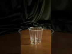 PS Transparent Plastic Cups For Hot And Cold Drinks In Party