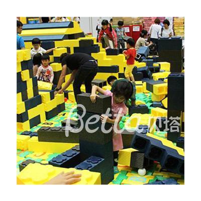 China 3-12 Years Wholesale Fantasy Building Block Foam Pit Blocks for sale