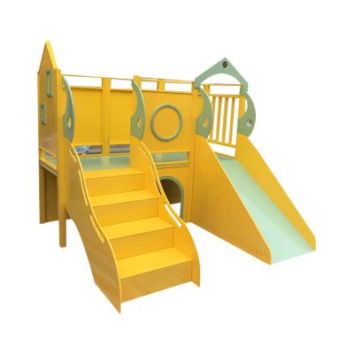 China Latest Design Attractive Outdoor Wooden Children Kids Easily Assembled Wooden Playhouse for sale