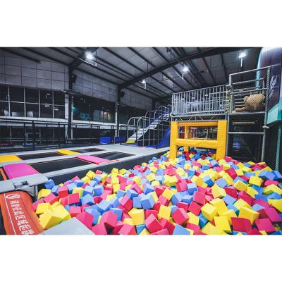 China High Quality Foams Pit Cube Build Indoor Trampoline Sponge Foam Jump Pit BIP-FP011 for sale