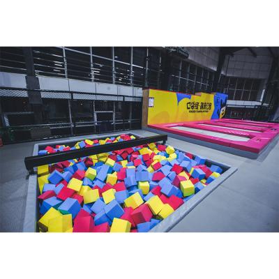 China Wholesale Foam Pit Cubes Blocks Foam Cube Pit Indoor Trampoline Foam Pit BIP-FP011 for sale