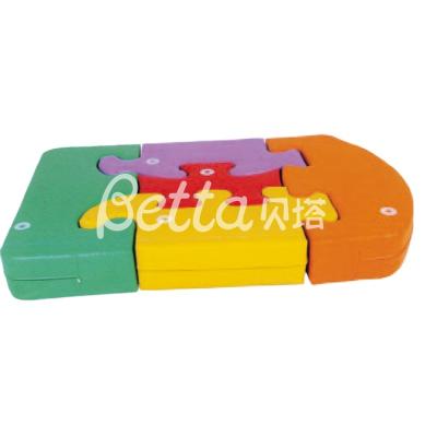 China Non-Toxic Attractive Commercial Puzzle Kids Soft Playground Game for sale