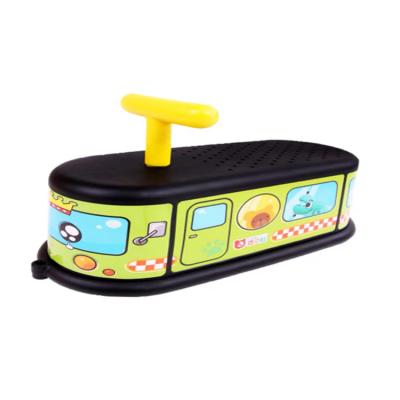 China Indoor and Outdoor Sports EN71 Approved Baby City Bus Swing Car for Kids Children Ride on Toys for sale