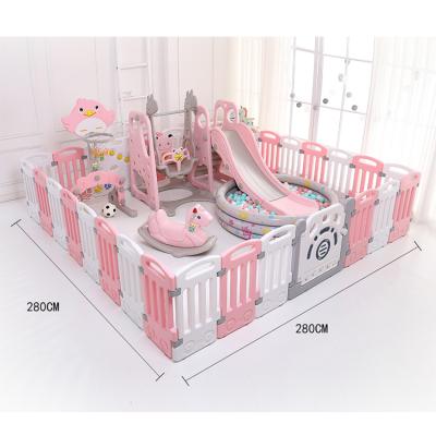 China Modern Wholesale Custom Baby Playpen Plastic Barrier, Baby Safety Folding Playpen for sale