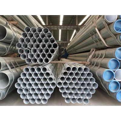 China Steel And Metal Galvanized Black Round Welded Pipe Schedule Black Iron Pipe Galvanized Steel Pipe for sale