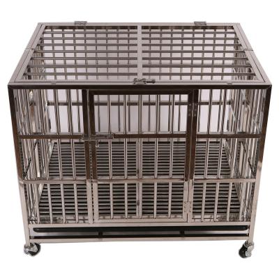 China Durable Double Doors And Locks Design Pet Playpen Extra Large Dog Cage For Large Dogs for sale