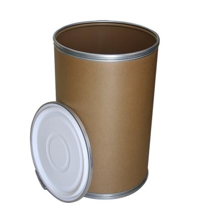 China 208L 55Gal Fiber Drum Barrel Recycled Kraft Paper 55 Gallon Fiber Drum for sale