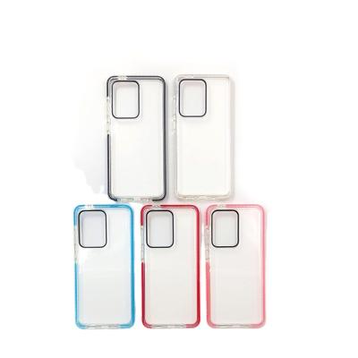 China Shockproof For New Samsung S20 Plus Ultra Smooth Two Tone Transparent Soft Phone Case Anti Oil PE+TPU Cell Phone Bags & Cases for sale