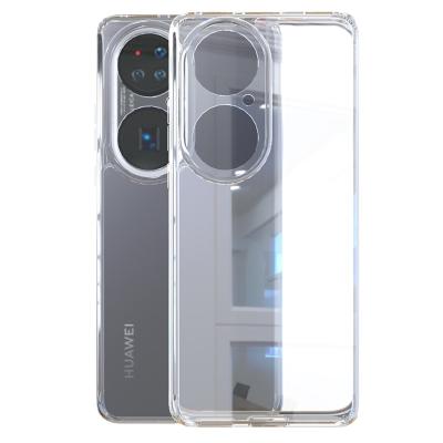 China Shockproof For Huawei p50 clear mobile case back cover for mobile phone p50 pro case phone cover tempered glass case TPU for sale