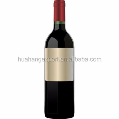 China Wine factory direct sale 750ml black color glass wine bottle with wooden cork for sale