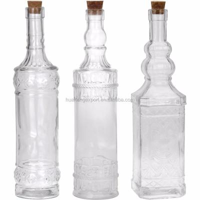 China Special Shaped Glass Beverage Bottle for sale