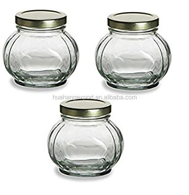 China China factory wholesale high quality sustainable fruit jam candy ware glass jar for sale