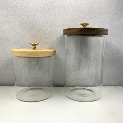 China Viable storage glass jar for sale