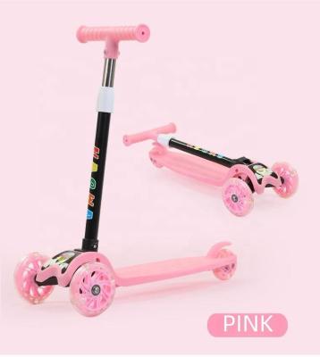 China Adjustable Handlebar Height China Manufacturer Wholesale 4 Big Wheel Kick Scooter for sale