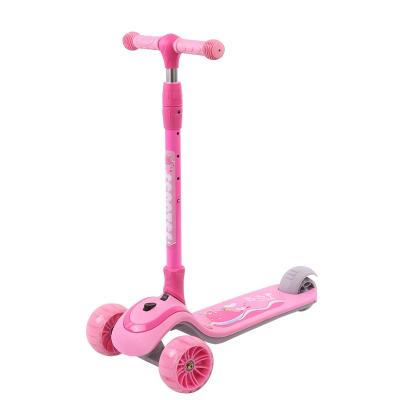 China Adjustable Handlebar Height china delivery cheap  freestyle foldable off-road 3 wheel self balancing sport bike children scooter for baby for sale