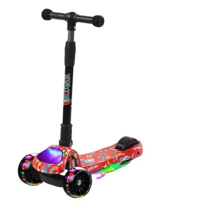 China Adjustable Handlebar Height Wholesale High Quality Folding three wheels Kick  Kids  Children Scooters for sale