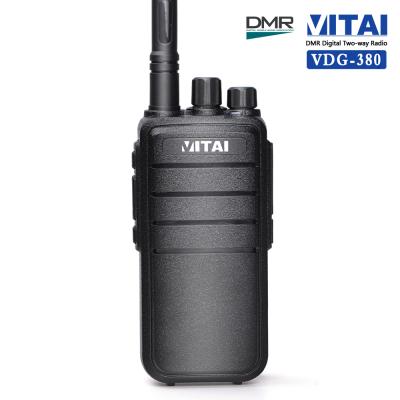 China PVC+ABS VITAI VDG-380 Two Way Radio VHF UHF 5W 32CH Compatible with Mototrbo DMR Radio for sale