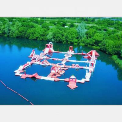 China Large Water Entertainment Factory Price Inflatable Floating Water Park For Adult. for sale