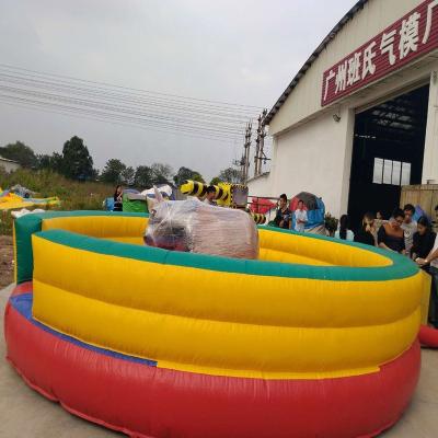 China waterproof commercial inflatable bull riding game machine/inflatable rodeo bull sports for sale