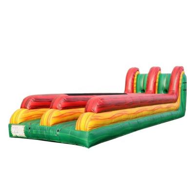 China Professional manufacturer kids waterproof outdoor and indoor inflatable playground adults and sports games inflatable bungee running for sale