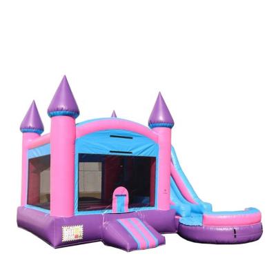 China PVC Factory Kids Party Commercial PVC Rental Jumping Bouncer With Inflatable Slide Bouncy Castle Combo for sale