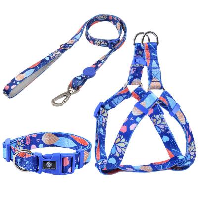 China Quick Release/Customized/Viable/Stocked High Quality Protective Back Type Breast Strap Dog Vest Leash Pull Rope Dog Harness For Small Animal for sale