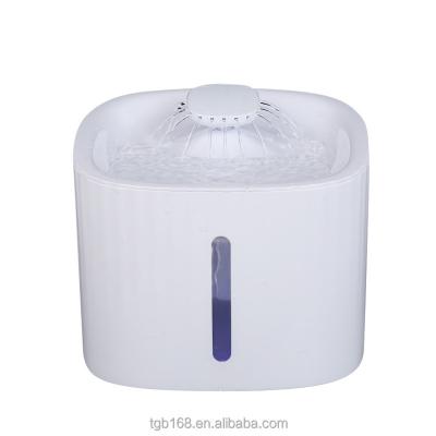 China Good Quality Suppliers Automatic Filter Pet Automatic Pet Water Dispenser LED Mute Cat Water Feeder for sale