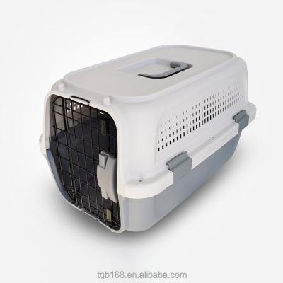 China Wholesale Viable Pet Carriers Cage High Quality Portable Travel Carrier Cage Pet Flight Case for sale