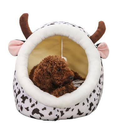 China Sustainable New Design Hot Sale Pet Keep Heat Multiple Choice Sizes Comfortable Pet Accessories Beds For Dogs Cats for sale